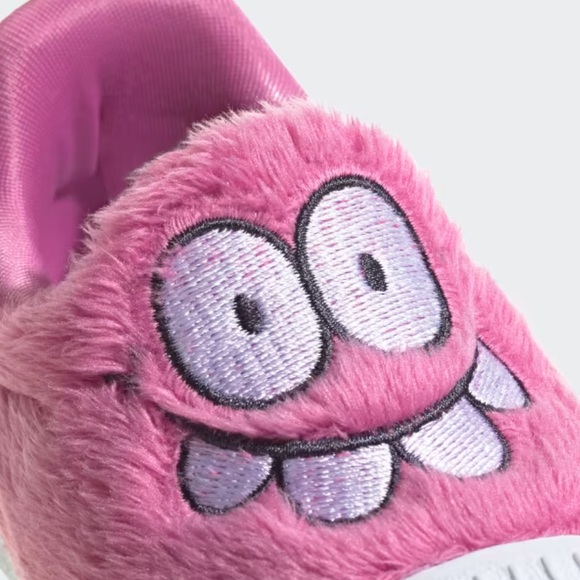 Adidas X Kevin Lyons Fuzzy Pink Monster Superstar 360 C Little Kids Shoes - Picture 3 of 13